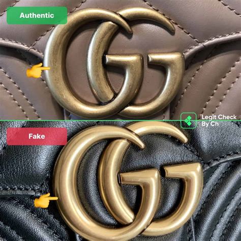 gucci marmont replica vs original|authentic gucci marmont small bag.